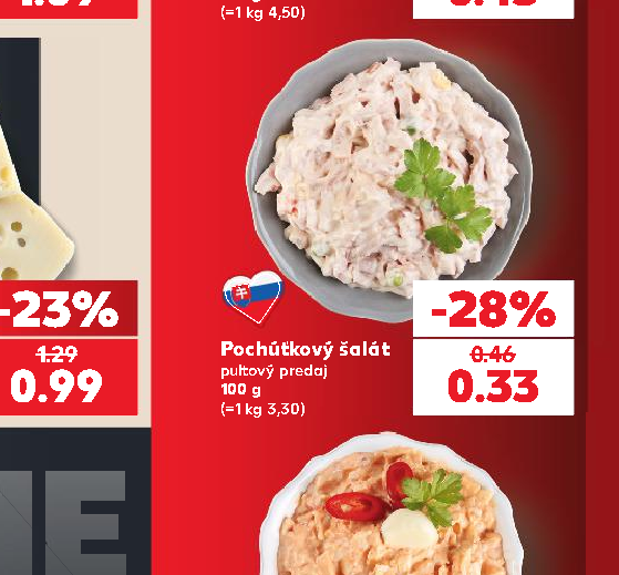 Pochúťkový šalát