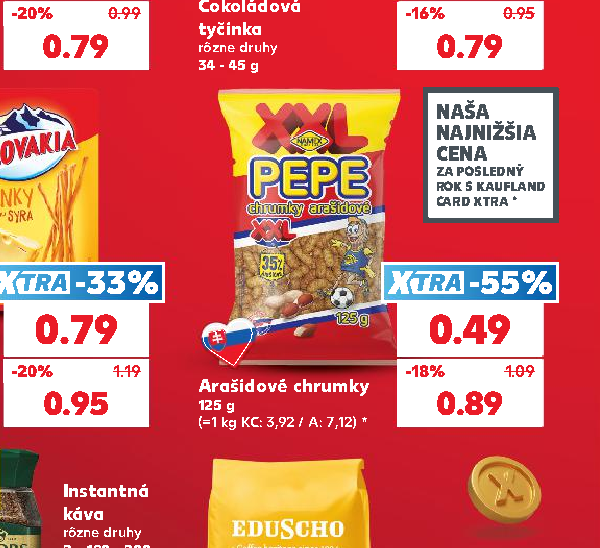 Arašidové chrumky