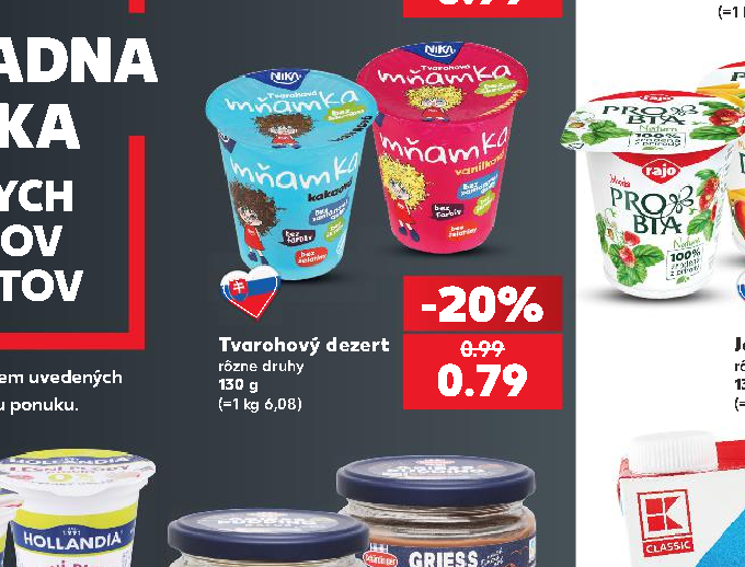 Tvarohový dezert