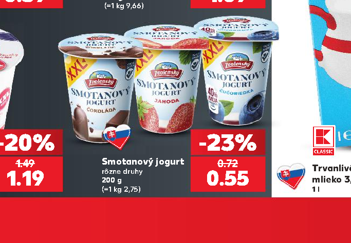 Smotanový jogurt