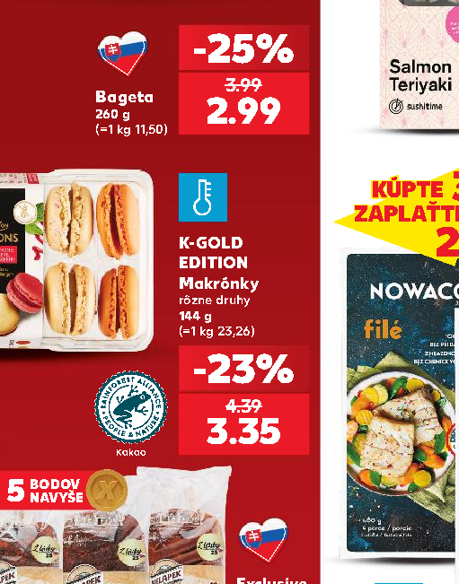 K-GOLD EDITION Makrónky