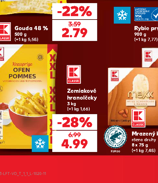 Zemiakové hranolčeky