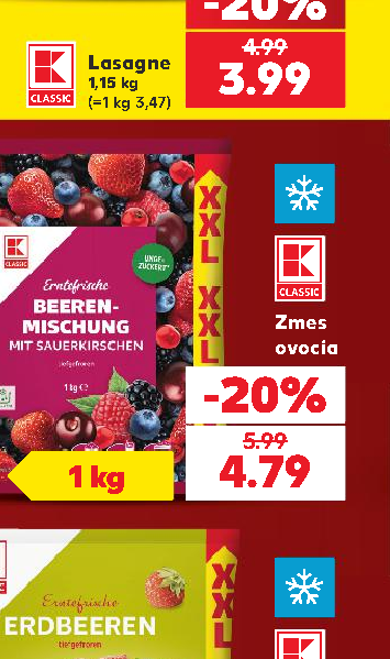 Zmes ovocia
