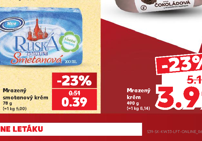 Mrazený krém