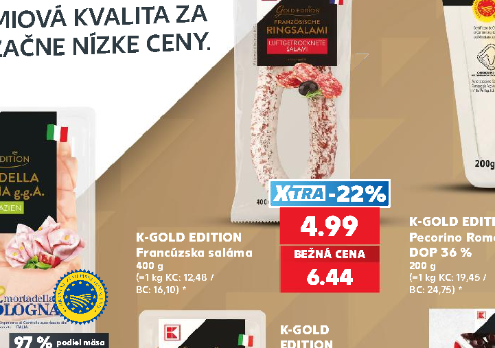K-GOLD EDITION Francúzska saláma