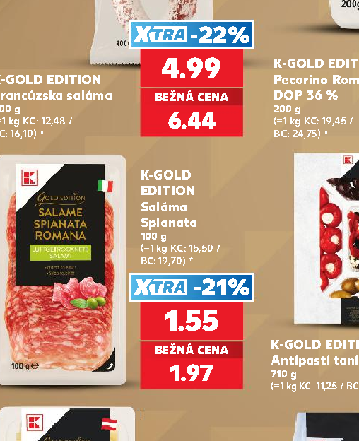 K-GOLD EDITION Saláma Spianata