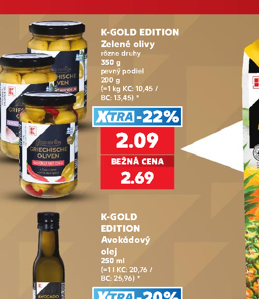 K-GOLD EDITION Avokádový olej