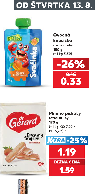 Plnené piškóty