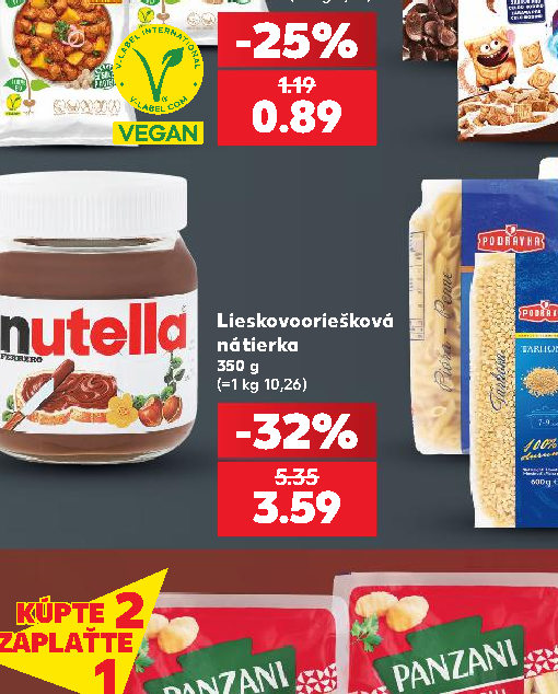 Lieskovooriešková nátierka