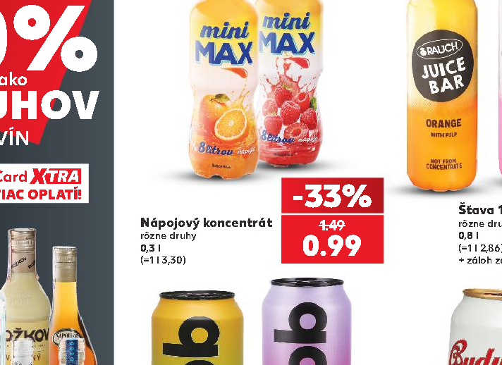Nápojový koncentrát