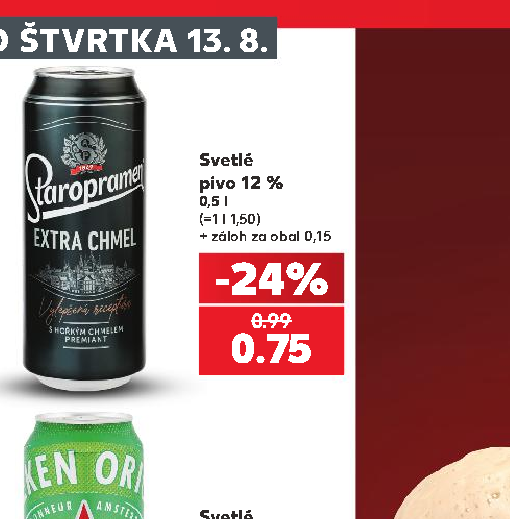 Svetlé pivo 12 %