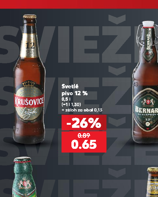 Svetlé pivo 12 %