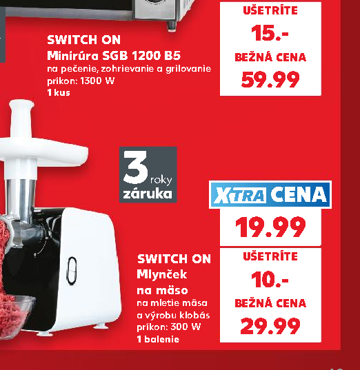 SWITCH ON Mlynček na mäso