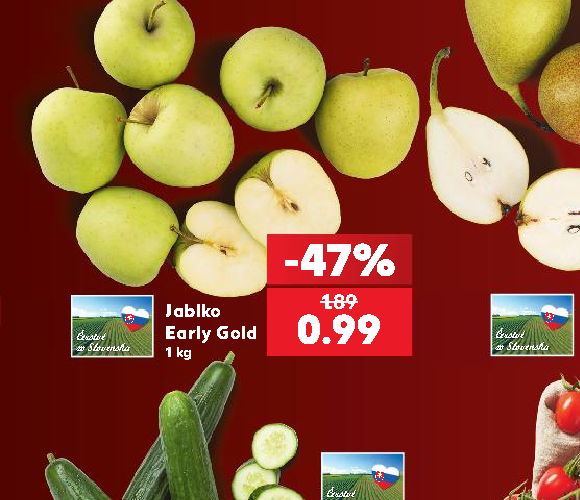 Jablko Early Gold