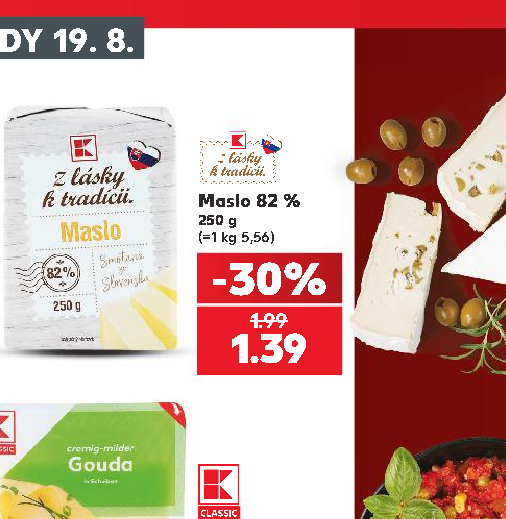 Maslo 82 %
