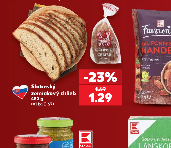 Slatinský zemiakový chlieb