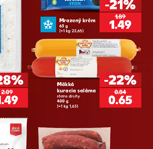 Mäkká kuracia saláma