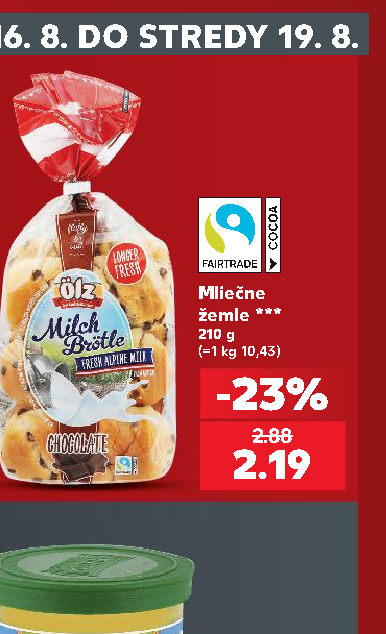 Mliečne žemle ***