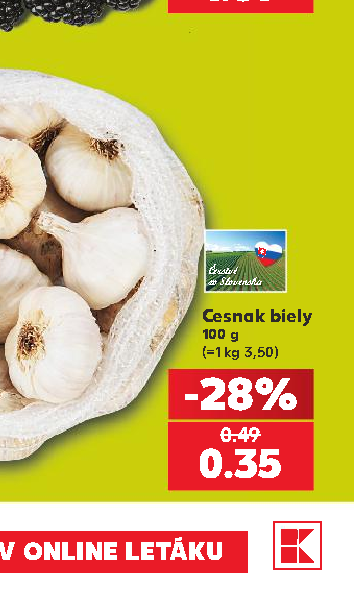 Cesnak biely