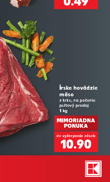Írske hovädzie mäso