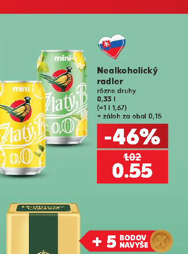 Nealkoholický radler
