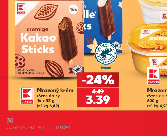 Mrazený krém