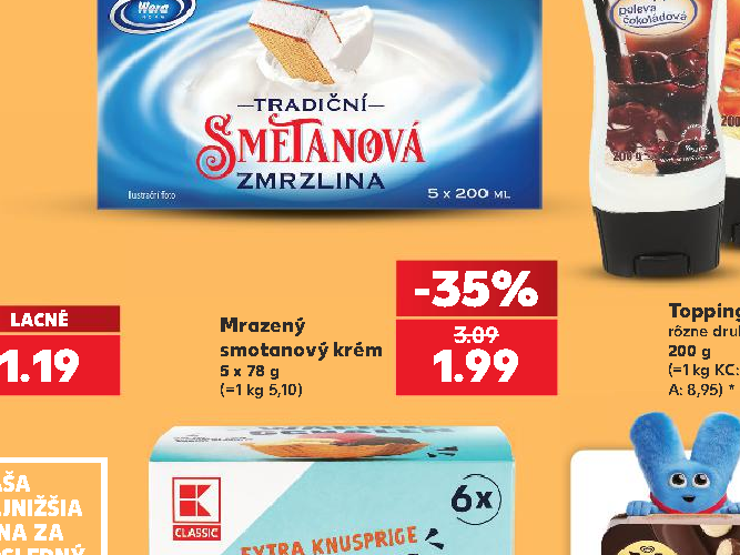 Mrazený smotanový krém