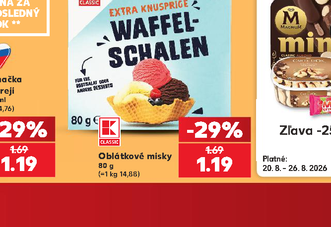 Oblátkové misky