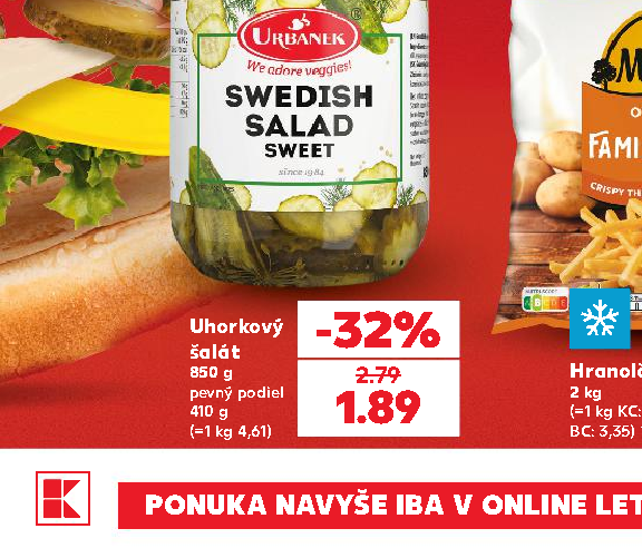 Uhorkový šalát