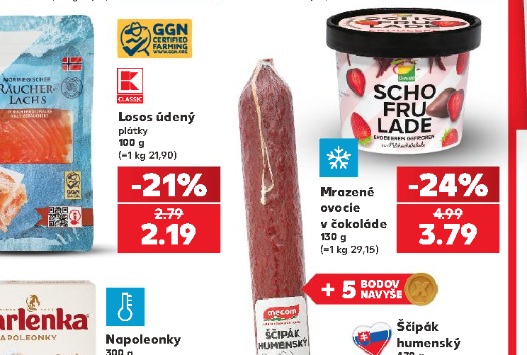 Mrazené ovocie v čokoláde