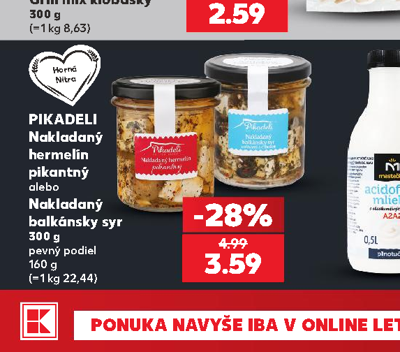 Nakladaný balkánsky syr