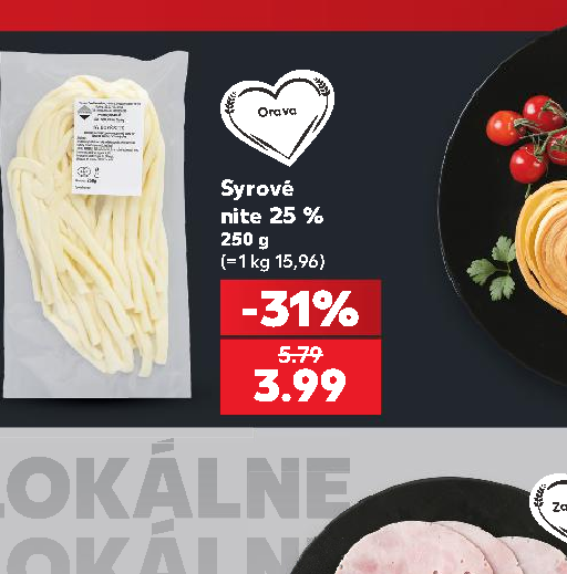 Syrové nite 25 %