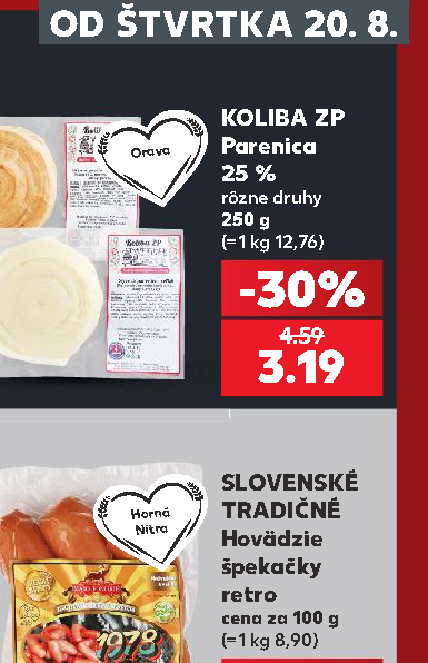 SLOVENSKÉ TRADIČNÉ Hovädzie špekačky retro