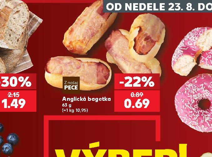 Anglická bagetka