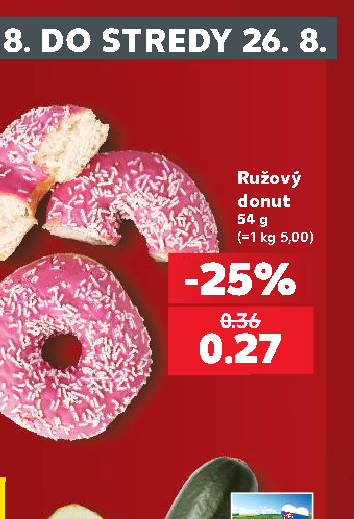 Ružový donut