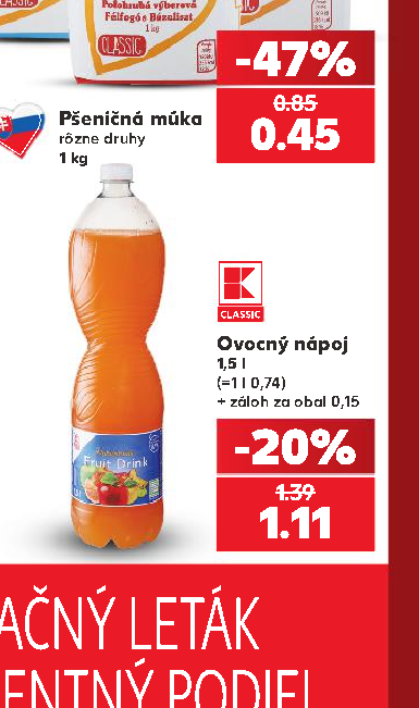 Ovocný nápoj