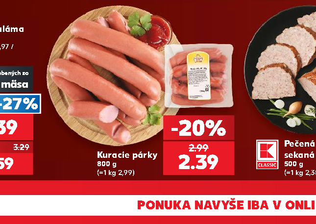 Kuracie párky