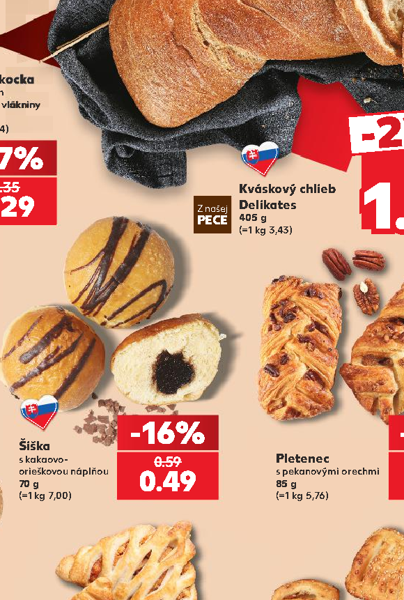 Kváskový chlieb Delikates PECE 405 g