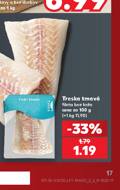 Treska tmavá