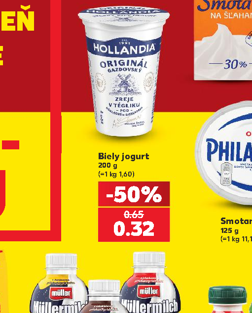Biely jogurt