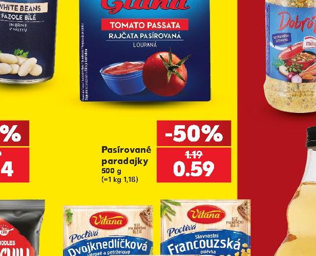 Pasírované paradajky