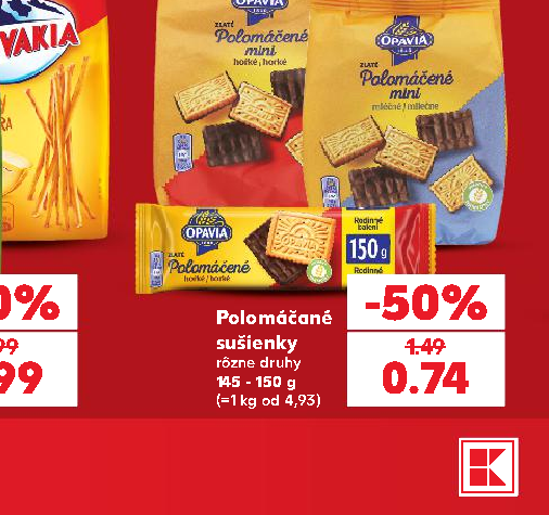 Polomáčané sušienky