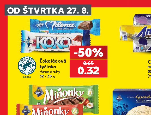 Čokoládová tyčinka