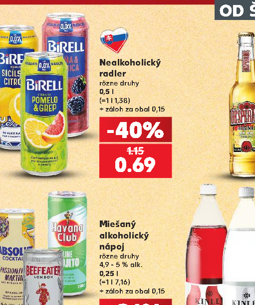 Miešaný alkoholický nápoj