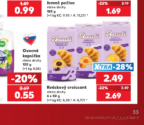 Kváskový croissant