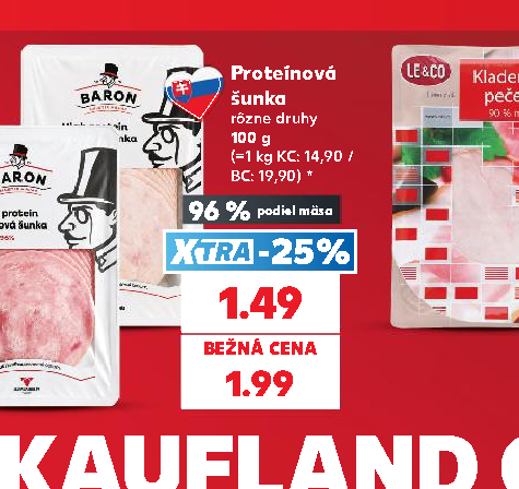 Proteínová šunka