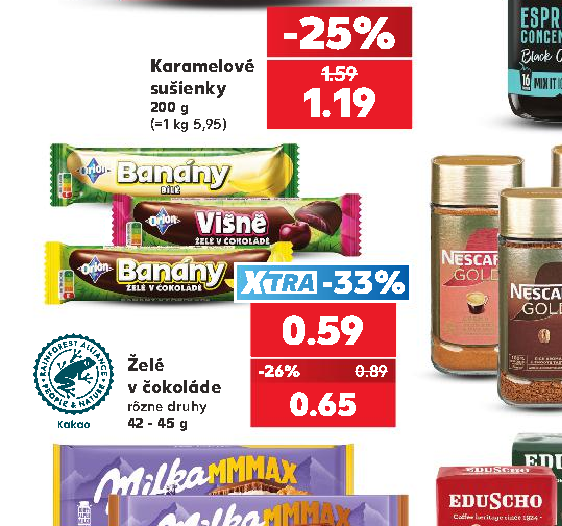 Želé v čokoláde