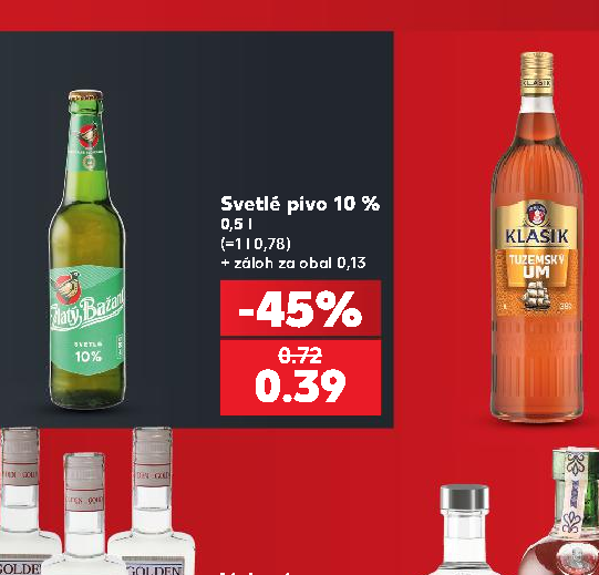 Svetlé pivo 10 %