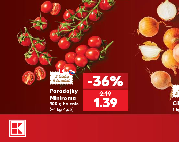 Paradajky Miniroma