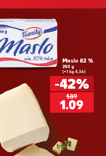 Maslo 82 %
